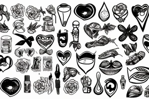 Nipples tattoo idea