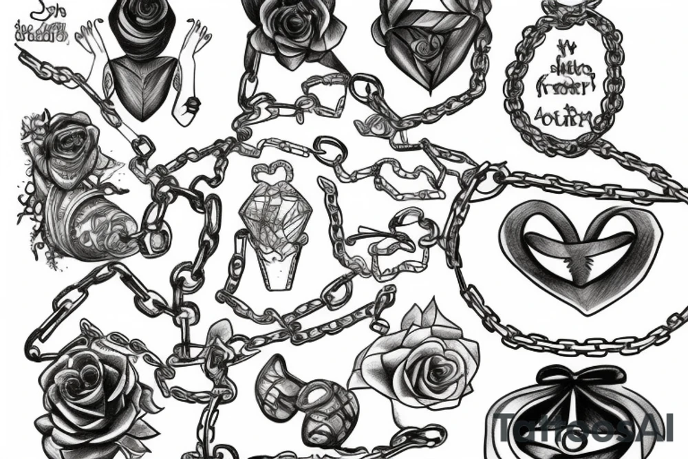 chains tattoo idea