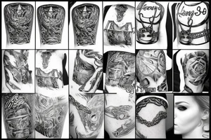 chains tattoo idea