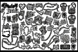 chains tattoo idea