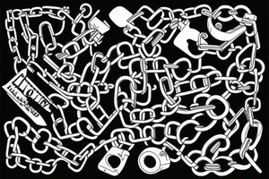chains tattoo idea