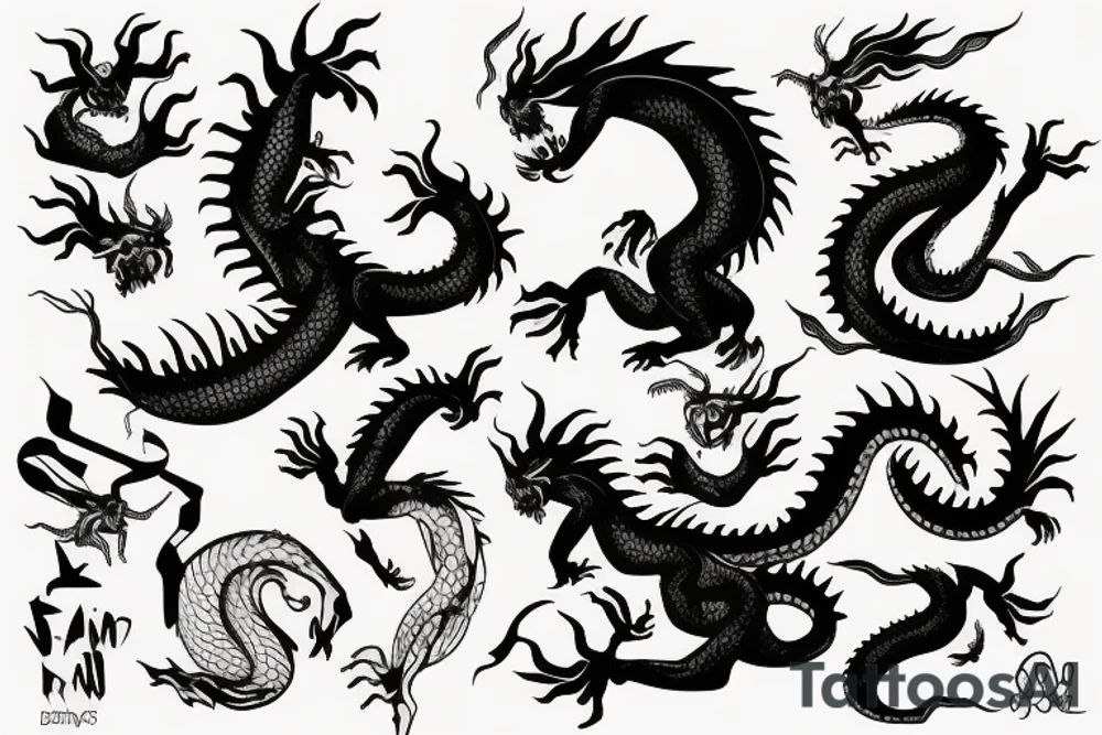 the girl and the dragon tattoo idea
