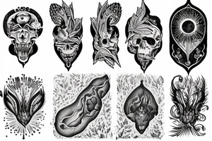 dna spiritual book nature tattoo idea