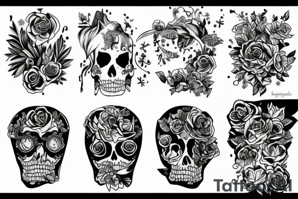 Фен расческа tattoo idea