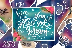 San Francisco landscape with words "see you in the morning" in the sky tattoo idea
