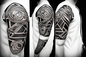 barista who also plays handbal and likes computers tattoo idea
