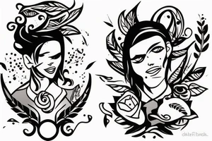 barista who also plays handbal and likes computers tattoo idea