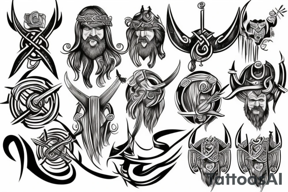 viking tattoo idea