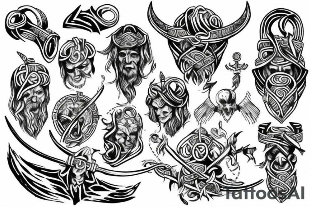 viking tattoo idea