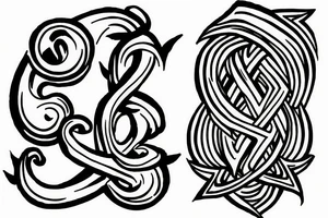 Both ends of the candle burn the rope tattoo idea