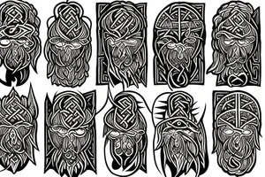 Norse trees tattoo idea