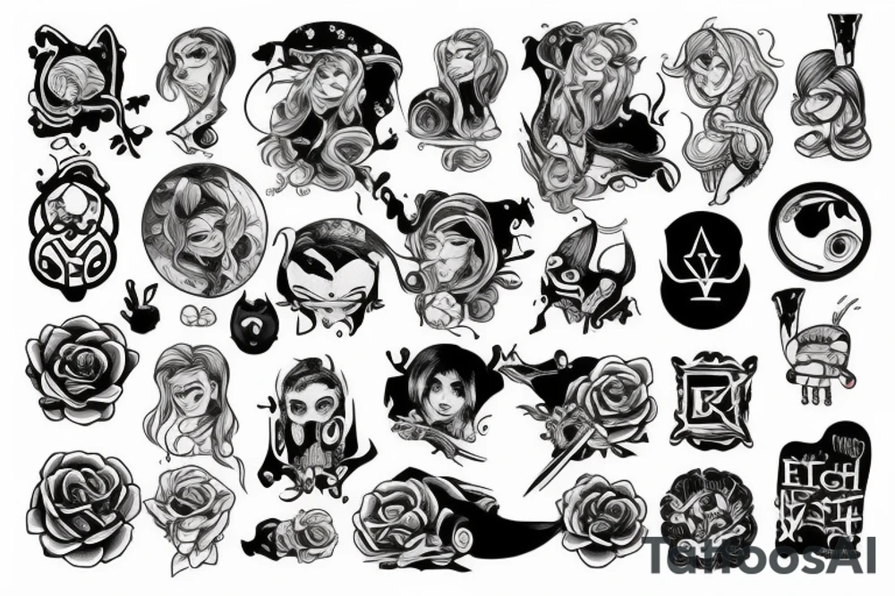 Анкх Египетский ключ tattoo idea