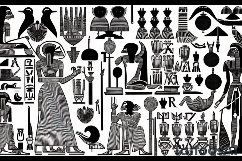 Ankh Egypt Symbol tattoo idea
