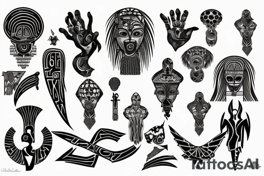 Ankh Symbol tattoo idea