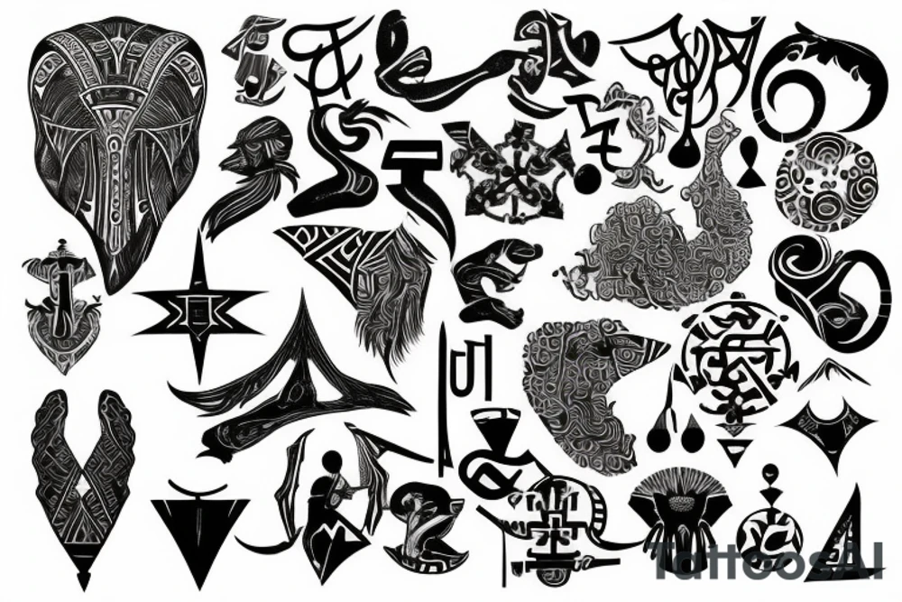 Ankh Symbol tattoo idea