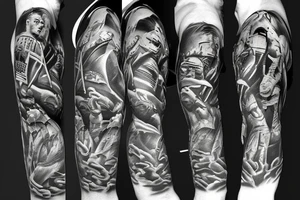 Christian Marine Corps tattoo idea