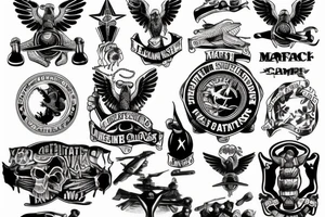 Christian Marine Corps tattoo idea