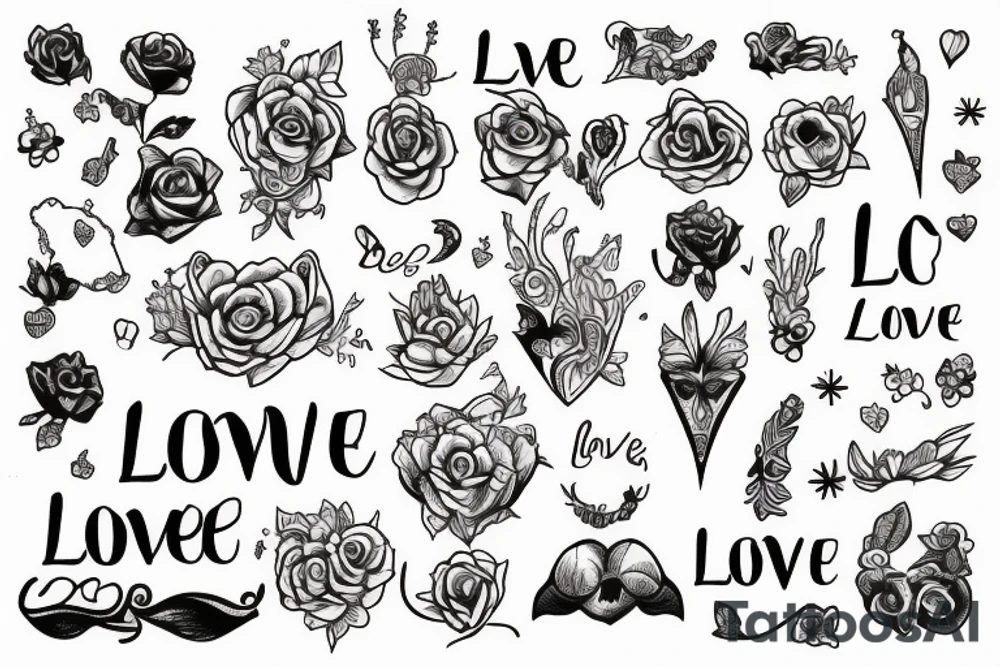 S love H tattoo idea