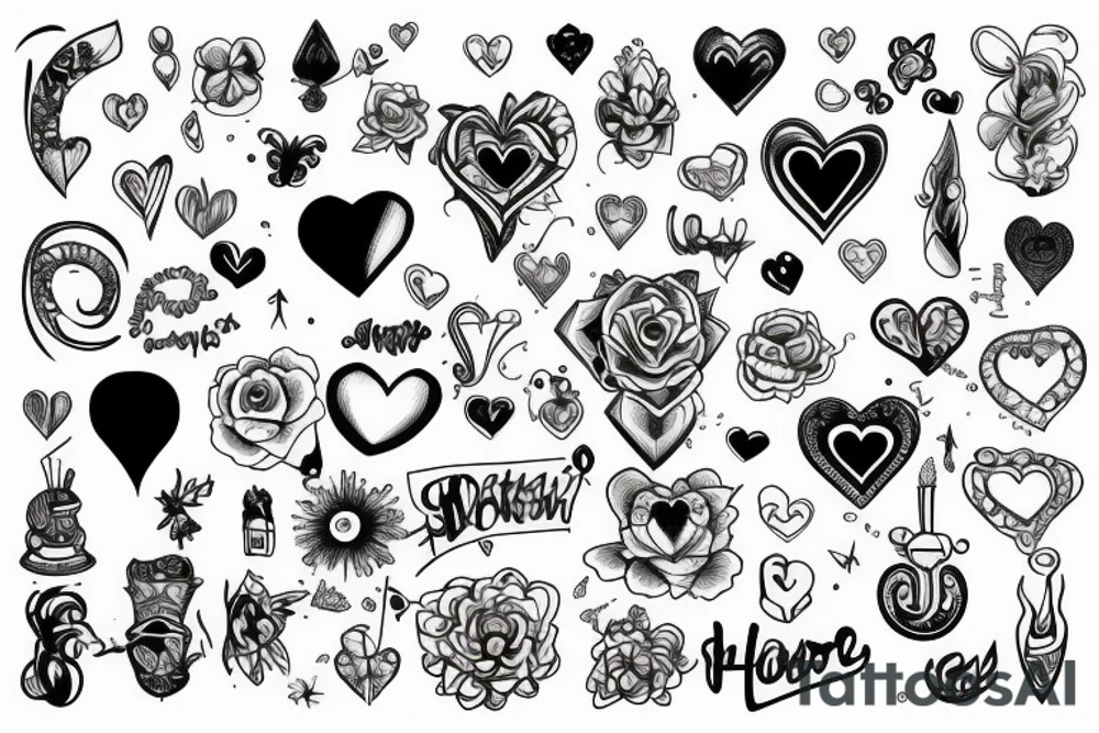 S ❤️ H tattoo idea