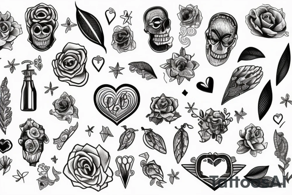 S ❤️ H tattoo idea