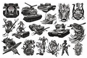 T 34 tank tattoo idea