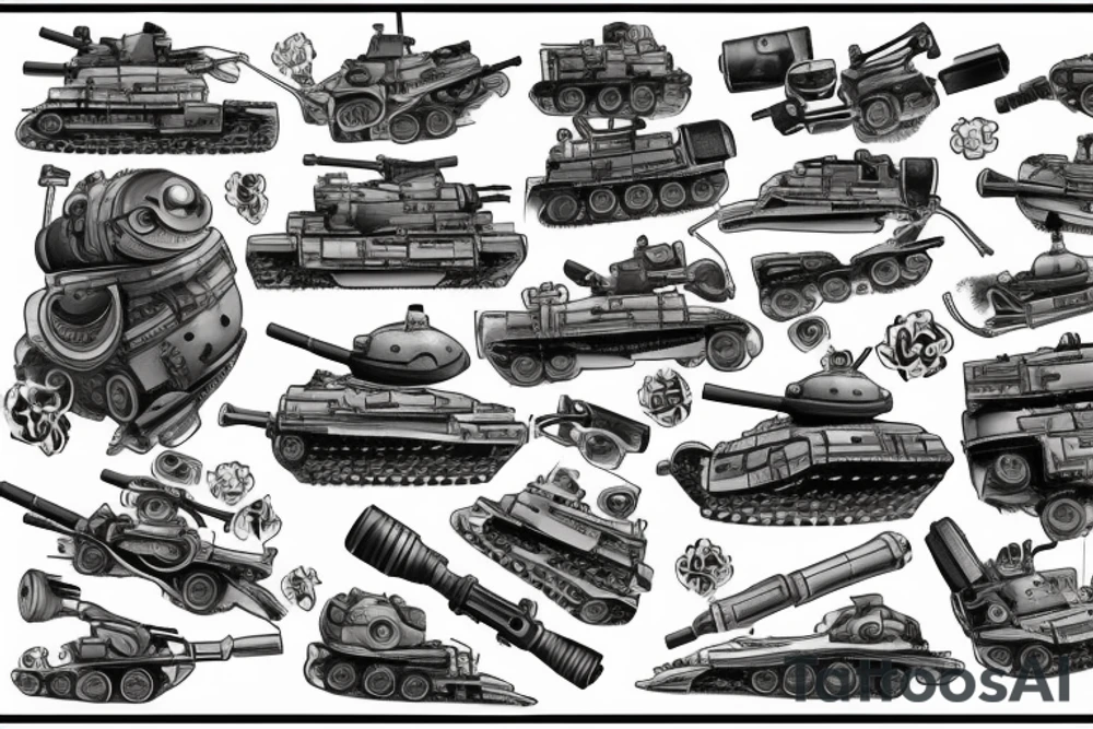 T 34 tank tattoo idea