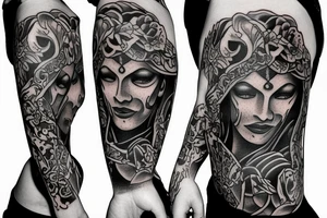 jester tattoo idea