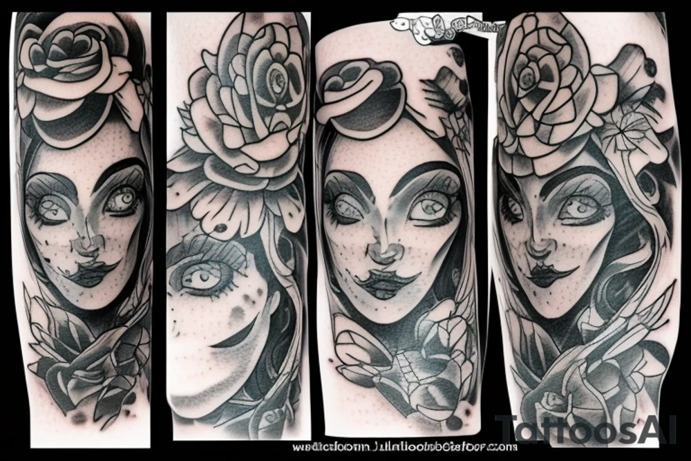 jester tattoo idea