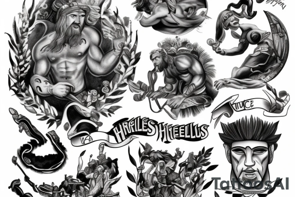 Hercules tattoo idea