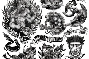 Hercules tattoo idea