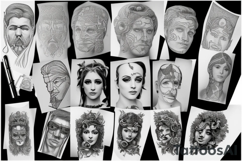 greek god tattoo idea
