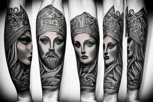 greek god tattoo idea