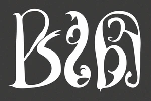 My initial S and my partners initial J tattoo idea