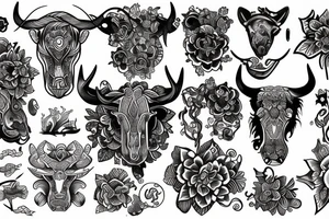 taurus tattoo idea
