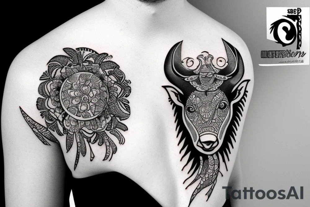 taurus horoscope tattoo idea