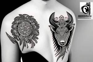 taurus horoscope tattoo idea