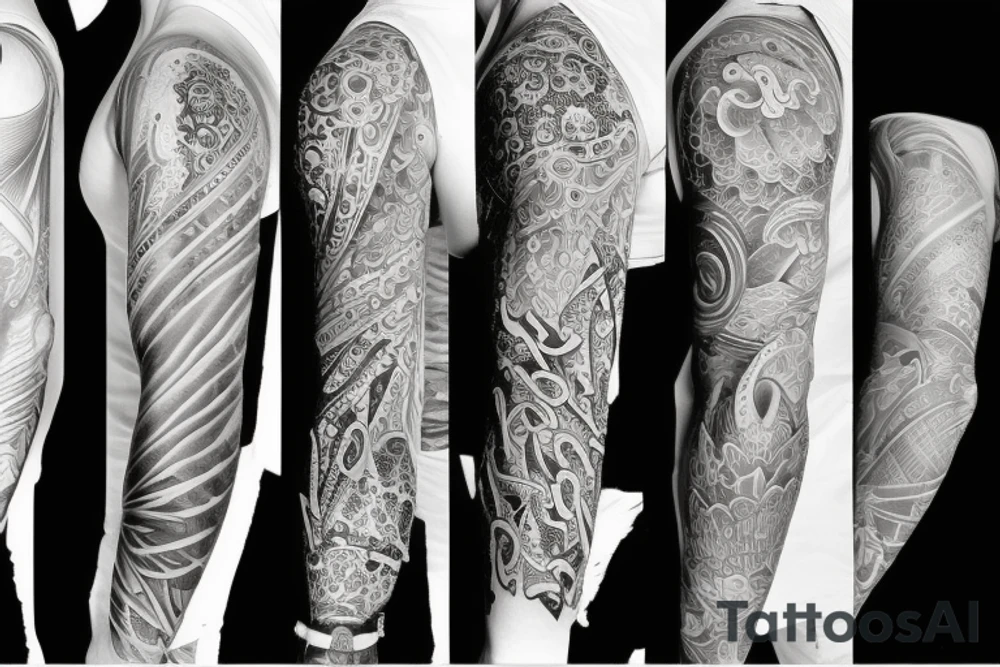 Sleeve tattoo idea