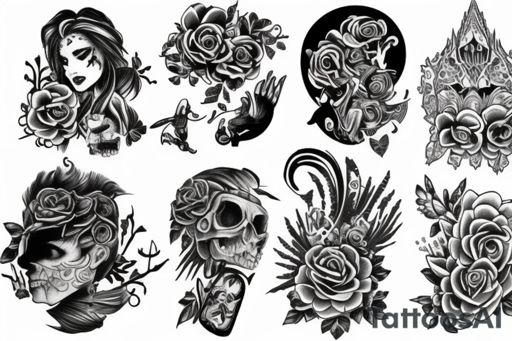 Sleeve tattoo idea