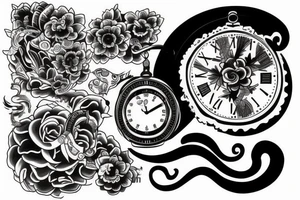 Time is illusion tattoo idea