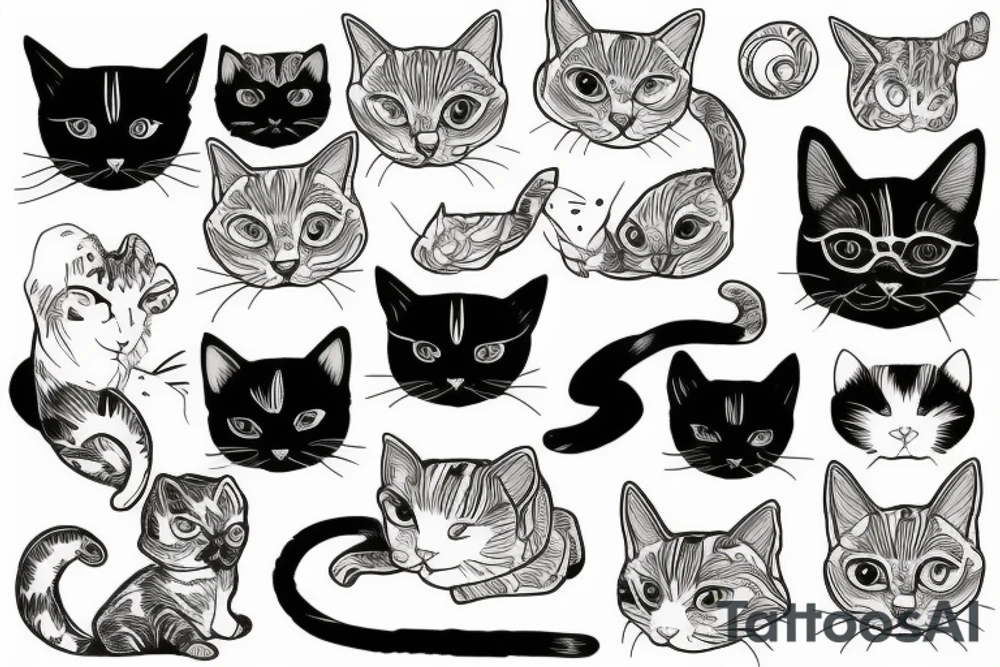 Angara cat tattoo idea