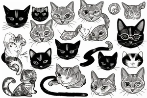 Angara cat tattoo idea