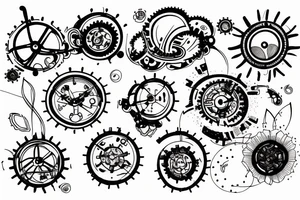 a gear tattoo idea