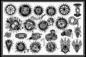 a gear tattoo idea