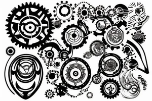 a gear tattoo idea