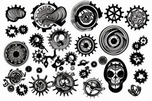 a gear tattoo idea