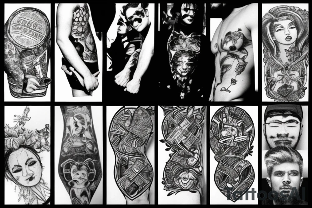 Being gay is exile and belonging tattoo idea