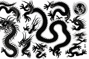 chinese Dragon tattoo idea