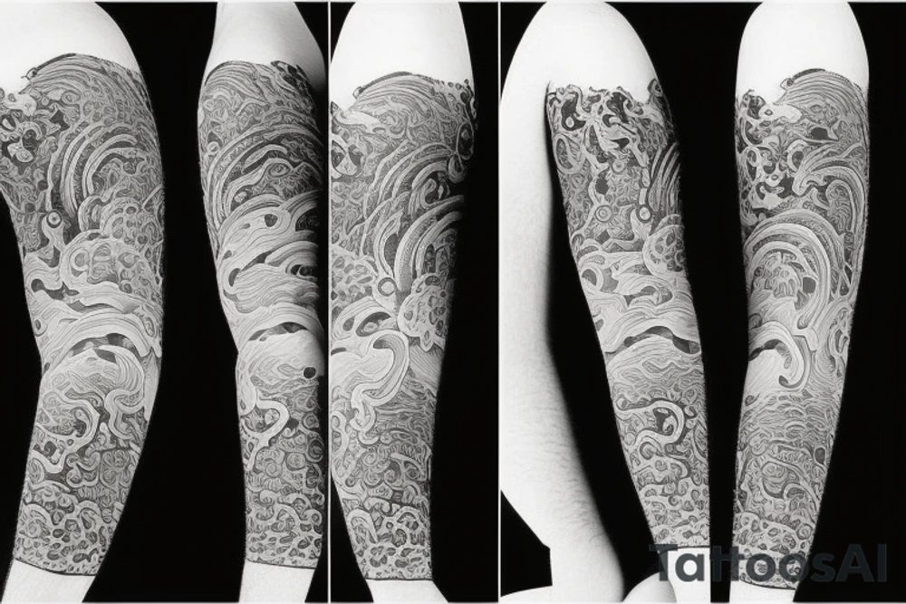 An interesting and unique Japanese style Tattoo tattoo idea