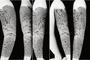 An interesting and unique Japanese style Tattoo tattoo idea