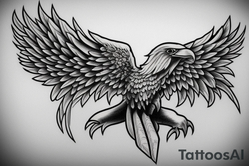 eagle tattoo idea